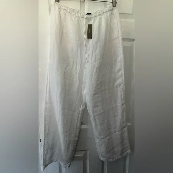 New JCrew Soleil linen pants. - Picture 8 of 10